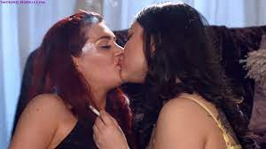 Asha and Red Chain Smokey Kisses - Lesbian Porn Videos