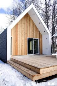 Modern Barn Mouvement Moderne Minuscule Maison Moderne Cabanes Modernes