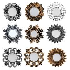 A mirror is a flat piece of glass which reflects light, so that when you look at it you. Bulk Mirrors With Decorative Frames 9 5x9 5 In Dollar Tree