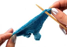 This is a knitting tutorial on how to pick up stitches along the edges of a knitted piece of fabric and begin knitting a border. How To Pick Up Stitches In Knitting Blog Let S Knit Magazine