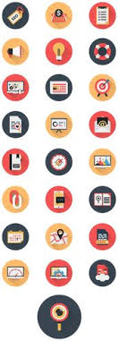 Business Icons And Web Icons Set By Cursorch On Deviantart Flat Design Icons Icon Design Inspiration Business Icon