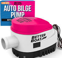 Amazon.com: Better Boat Automatic Bilge Pump, 1100 GPH 12V ...