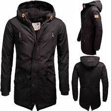 Solid Herren Winter Parka Kapuze Winter Jacke Kunstfell Mantel Regenjacke Weste Manner Mode Herren Jacken Winter Manner Jacken Winter