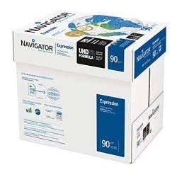  Lot de 5 Ramettes de papier blanc Navigator A4 90g/m² 500 feuilles — Synapses Maroc