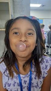 Yesterday was National Chewing Gum Day and as a school, we of course  participated! Shout out to Ms. Loum's 3rd grade class for some bubble power  during our school wide biggest bubble