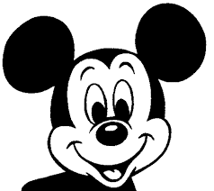 Mickey Mouse Para Colorear Cara