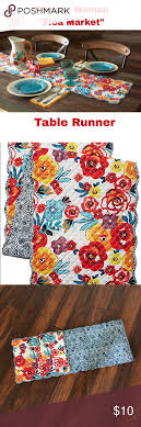Pioneer Woman Flea Market Table Runner Pioneer Woman Flea Markets Market Table Pioneer Woman Kitchen