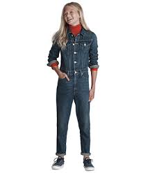 Polo Ralph Lauren Big Girls Cotton Denim Jumpsuit Reviews Kids Macy S