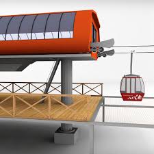 Ski Lift Station Gondola Cable Car Ski Lift Cable Cars Skiing