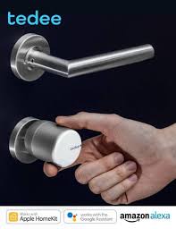 Combo Fechadura Para Porta de Segurança e Porta Blindada Tedee PRO +  Teclado + Getway Wi-Fi - Yamamotto