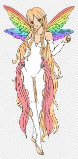 Is it tinkerbell or tinker bell ? Zeichnen Fee Kleidung Regenbogenflugel Engel Anime Png Pngegg