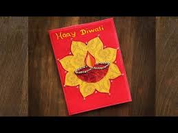 With a common blue base of the handmade sheet, you can prepare two different cards by making minor changes in the color of patterns. Diwali Greeting Cards Diwali Greeting Card Making Diwali Greeting Card Making Competition