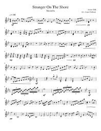 It's different by the sea. Stranger On The Shore Percussion Quartet Marimba Sheet Music For Marimba Solo Download And Print In Pdf Or Midi Free Sheet Music Musescore Com