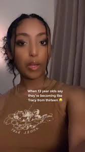 Literally chill you watch the show for one day and you’re saying your her  😭#fyp #thirteen