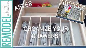 We're trying … i'm on a mission to organize our kitchen! Diy Kitchen Drawer Organizer Easy Woodworking Project Youtube