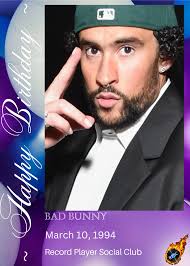 Bad Bunny (b.Benito Antonio Martínez Ocasio, 1994) is a Puerto Rican rapper  and singer often credited as the "King of Latin Trap." He gained  international fame for blending Latin trap and reggaeton