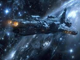 Spaceship or station with an expedition in outer space Neural network AI  generated art | Premium AI-generated image