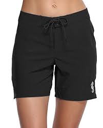 Sociala Women S Solid Board Shorts Workout Shorts Swim Bo Https Www Amazon Com Dp B071p87spc Ref Cm S Swim Shorts Women Board Shorts Women Women Swimsuits