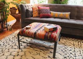 A william iv deep buttoned ottoman / coffee table with gillows style legs, upholstered in a floral materia gillows of lancaster and london, also known as gillow & co., was an. Photo 5 Of 8 In Workshop 25 At Home Dwell
