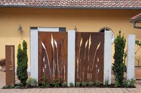 Sichtschutz Sichtschutz Modern Vorgarten Ideen Sichtschutzwand Garten