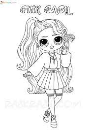Lol omg series 4 dolls is a upcoming new omg dolls collection. Lol Omg Coloring Pages Free Printable New Popular Dolls