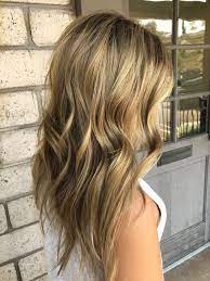 Blonde Dark Blonde Highlights Blonde Highlights Short Hair Boliage Hair