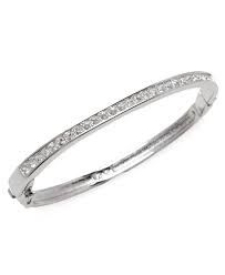 Authentic swarovski bracelets allow the wearer the option of adjusting a bracelet to at. Swarovski Bracelet Crystal Hinged Bangle Lyst