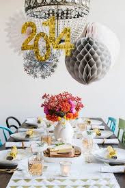 10 Ways To Trick Out Your Nye Table New Years Eve Decorations Table Decorations Party Table Settings