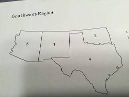 It consists of the territory of cork city, the regional capital, as well as the counties of cork and kerry. Southwest Region States Diagram Quizlet