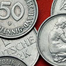 Zentral in der münze 5 eichenblätter. Deutsche Mark Diese Munzen Sind Ein Kleines Vermogen Wert Video Stern De