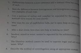 A mixture is made up of unlike a heterogeneous mixture, a homogeneous mixture is a mixture that is uniform throughout; Hii Guys Please Answer My Question Its Urgent Please Brainly In