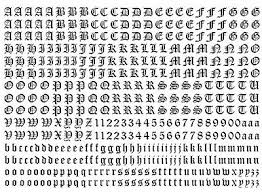 The five lost letters of the english language · thorn (þ, þ). Black 1 4 Old English Font Alphabet Letters Fused Glass Ceramic Decals 18cc1003 13 75 Picclick
