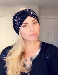 Sparkly Rhinestone Headband for Figure Skating, Elegant Ear Warmer, Bling  Accessory for Skaters, Winter Sports, Dance, and Performance Wear