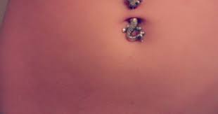 Ruby Red Eyed Chameleon Belly Ring Belly Button Piercing Jewelry Bellybutton Piercings Belly Jewelry