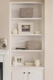 Decorated Bookshelves Bookshelves Built In Bookshelves Decorating Ideas Decorate Built In Living Room Shelves Family Room Decorating Family Room Design