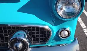 Image result for Peacock Blue 1956 Thunderbird