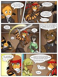 A Webcomic About A Clueless Hero A Mischievous Tigress An Angsty Warrior And A Gender Confused Wolf Furry Comic Anime Furry Furry Art