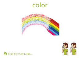 Color Baby Sign Language
