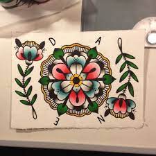 Old School Mandala Tattoos Pinterest Traditional Tattoo Flowers Traditional Tattoo Traditional Tattoo Design