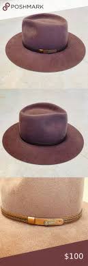 Akubra Pure Fur Felt Hat Brown Leather Hat Leather Hats Akubra