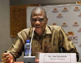 Paul Mashatile appointed as Deputy President | SAnews