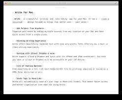 It uses cells for storing various types of text, including code snippets, markdown, and latex, within a single note. Write Launches Its Minimalist Note Taking App On Mac