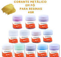 Corante Metálico em Pó Para Resinas e Artesanatos 4gr