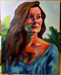 Virginia, Lester Maurer/Me, 16x20 acrylic