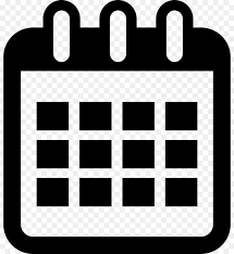 10 Calendar Icon Black Png