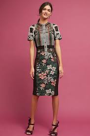 Nwt Anthropologie Lillian Column Dress By Byron Lars Size 12