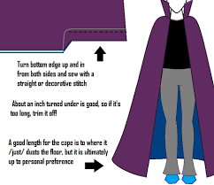 Will the cloak tie at the neck, button shut or fasten with a brooch? Learning To Sew Cape Tutorial Diy Cape Cosplay Tutorial