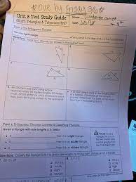 Visit the shop to learn more about each curriculum and why. Due By Friday 3 6 Unit 8 Test Study Guide Name Right Triangles Amp Trigonometry Guadalupe Campus 313 20 Per 8th Topic 1 The Pythagorean Course Hero