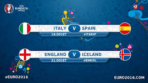 When is england's knockout game? Uefa Euro 2020 On Twitter Today S Round Of 16 Matches Ita V Esp Eng V Isl Full Euro2016 Calendar Https T Co Xympe6uppj