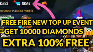 Diamond free fire freefire delivery instruction for garena games kharido.in top up with player id game kharido : New Top Up Event Get 100 Extra Free 10000 Diamonds Game Kharido Garena Free Fire Youtube